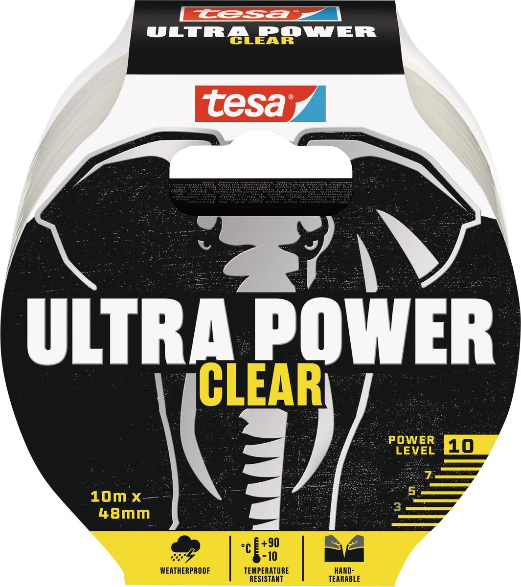 Tesa ultra power clear 56496-00000-00 Reparaturband transparent (L x B) 10 m x 48 mm 1 Stück