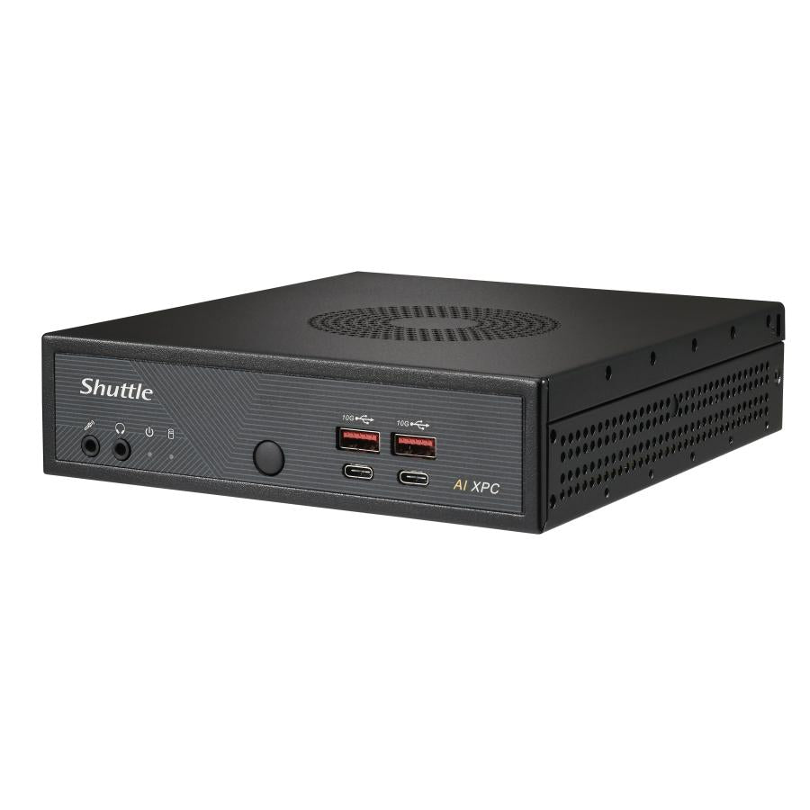 Shuttle DN11H5 Slim AI PC, Intel Core Ultra 5 125h, Intel Arc Grafik, DDR5, HDMI, DP, 4x 2,5G LAN