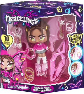 Goliath fiercelings coco royale keychain – modepop – met accessoires