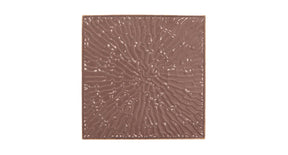 Wall art square metal 38x2x38cm silver