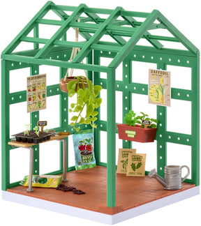 Miniverse – Spaces Starter Pack Gewächshaus-Bastelset – Bausatz – bauen Sie Ihr eigenes Mini-Pflanzengewächshaus!
