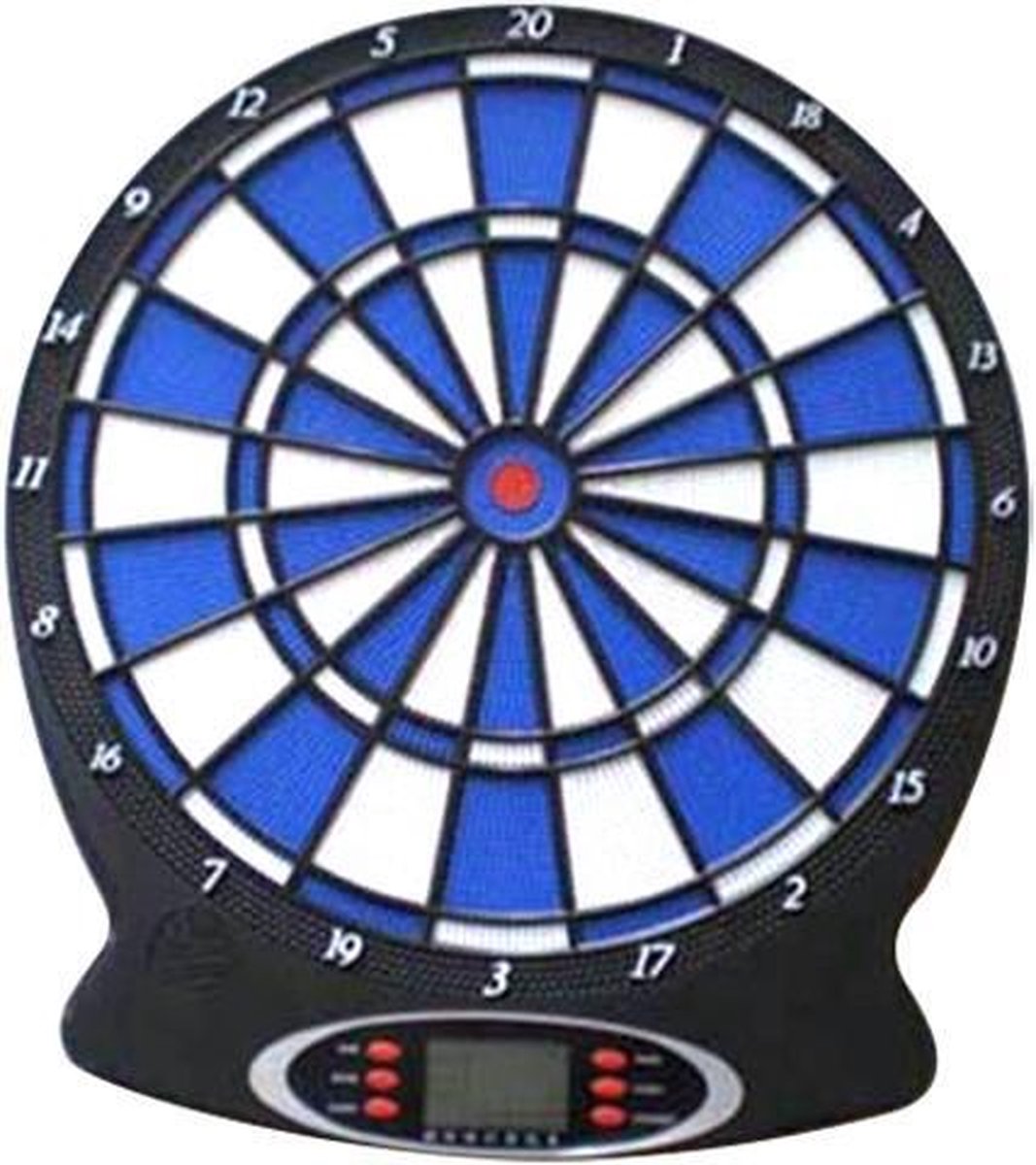 Einfache elektronische Dartscheibe 38x43x2cm