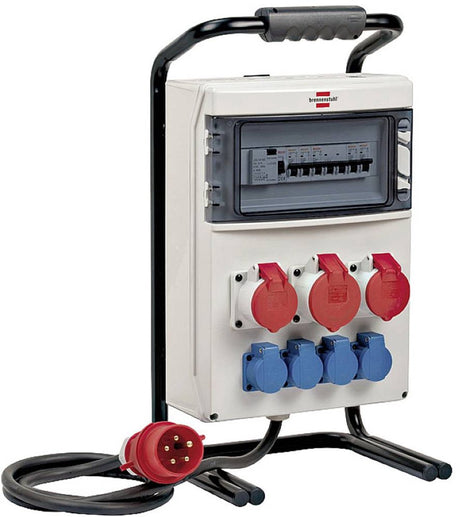 Brennerstuhl mobiler Stromverteiler BSV 4 IP44 2m h07rn-f5g4.0 1x32a + 2x16a - 1154900021