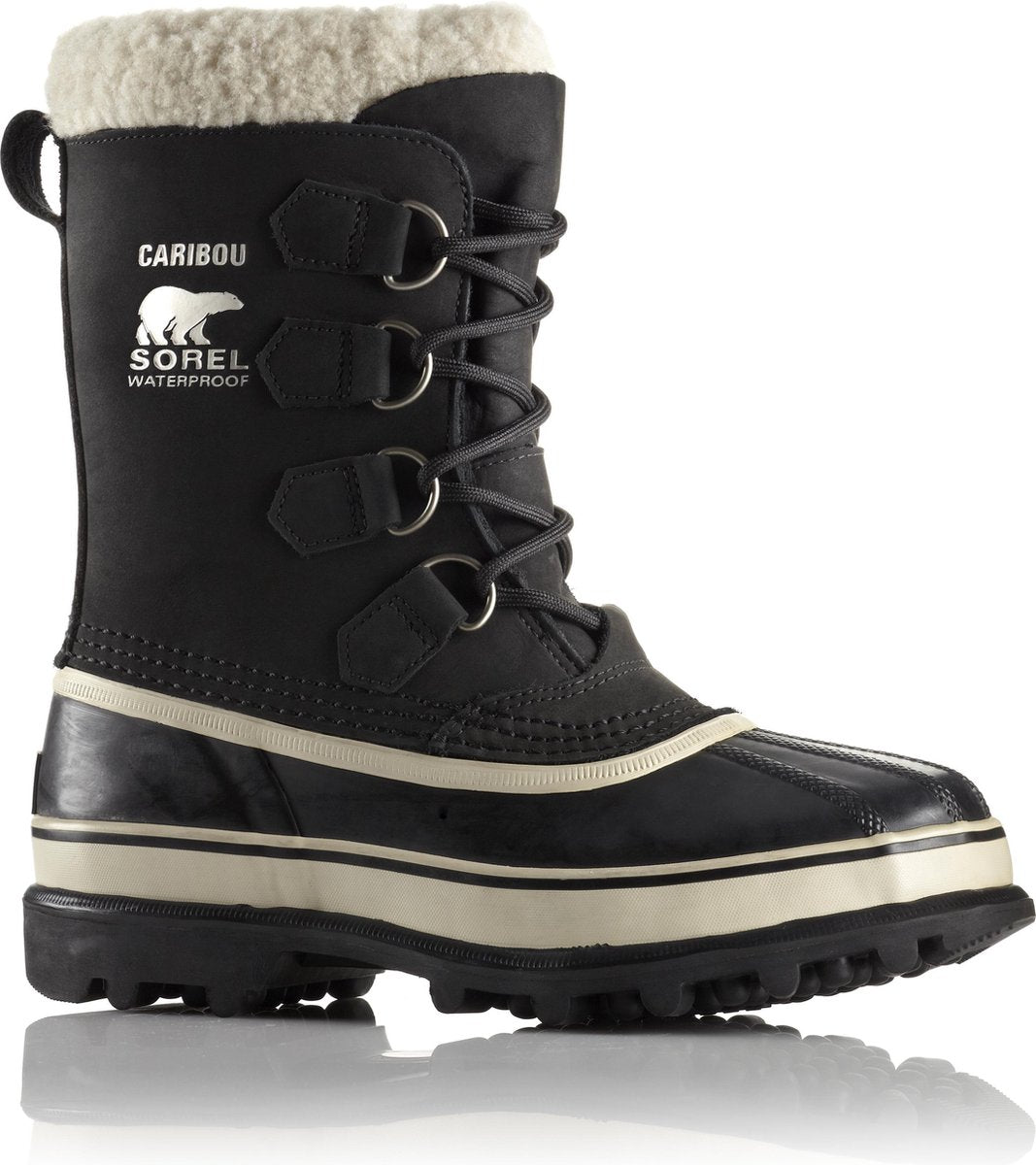 Sorel Caribou™ wp Damen-Schneestiefel – Schwarz, Stein – Größe 41