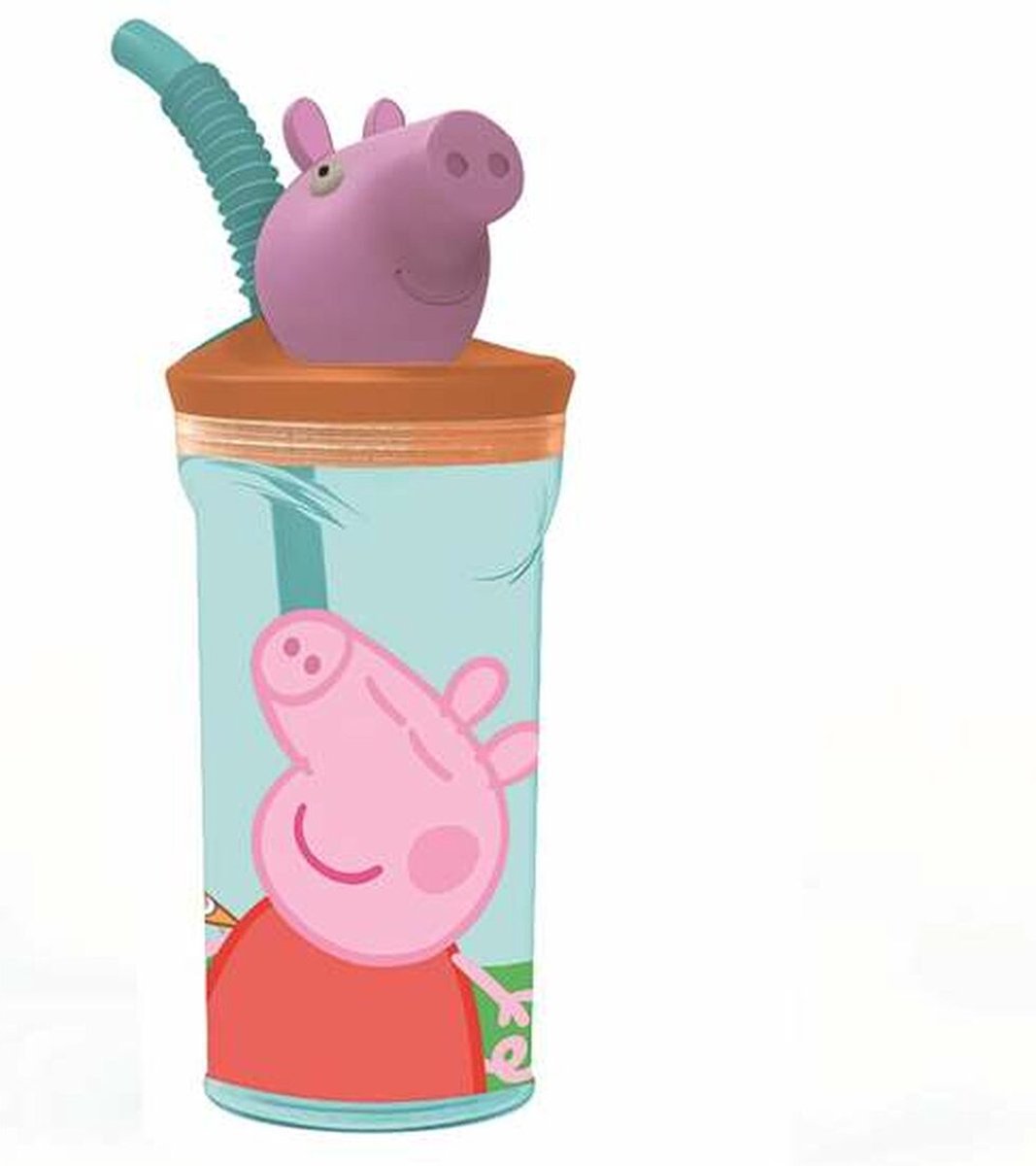 2163 Wasserflasche Peppa Pig Core Kunststoff 360 ml