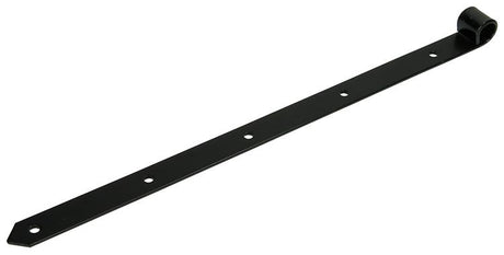 1013728 - enkel luikscharnier zwart 50 cm dia 18 mm | 6 stuks