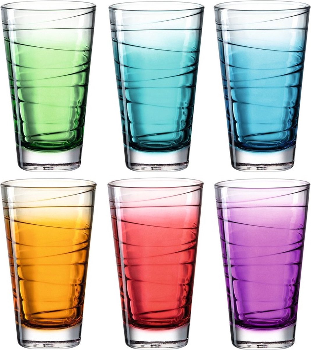 Leonardo Trinkglas sortiert 280ml Vario - Set 6