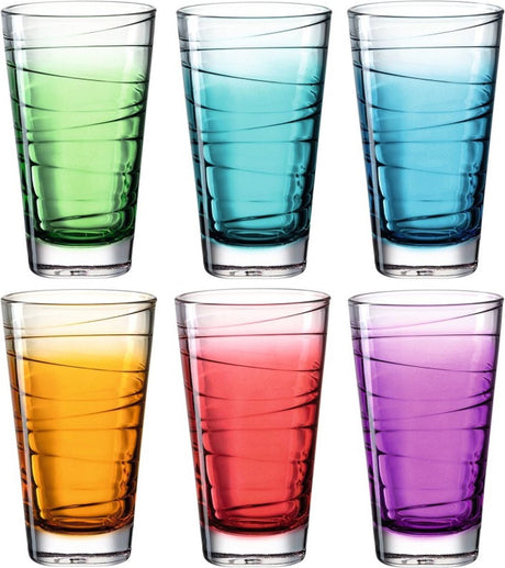 Leonardo Trinkglas sortiert 280ml Vario - Set 6