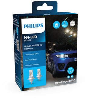 Philips Ultinon Pro6000 HL Boost Gen2 H4 LED-Set 11342u60b2x2