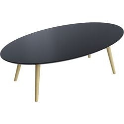 Empfangstisch powered by Paperflow Scandi lackiertes MDF schwarz