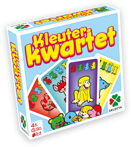 Taktik-Kleinkindquartett – Kartenspiel – Kinderspiel – ab 3 Jahren – 2-4 Spieler