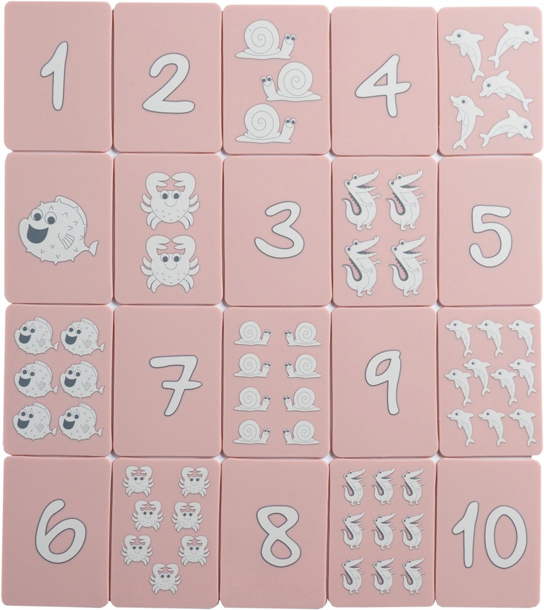 Scrunch playing cards - pink - foldable - recyclable