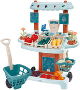 Ecoiffier Vert Azur Marktstand - 41 Stk.