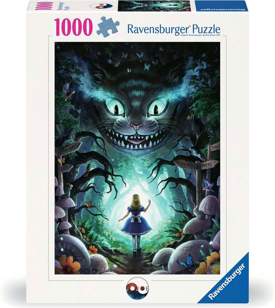 Ravensburger Jigsaw Puzzle Disney Adventures mit Alice, 1000st.