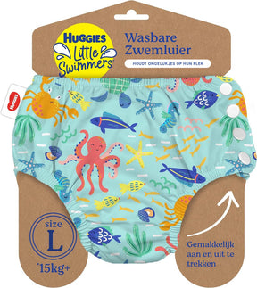 Huggies kleine Schwimmer – waschbare Schwimmwindel – Größe 5 6 – 13+ kg – wiederverwendbare Badehose – 1 Stück