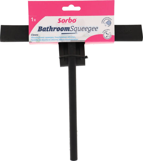 Sorbo douchetrekker siliconen - douchewisser voor glas en tegels - wisser met ophangsysteem