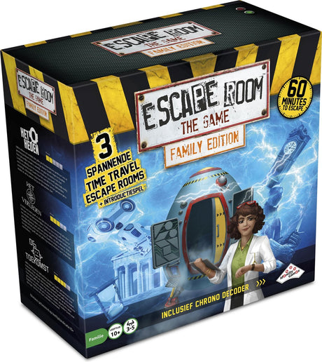 Identitätsspiele Escape Room, die Spielzeitmaschine