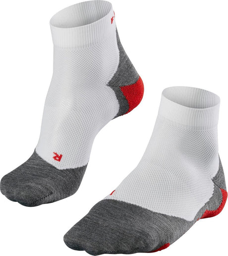 Falke ru5 kurze Anti-Blasen-Funktionsmaterial-Laufsocken Herren weiß - Größe 42-43
