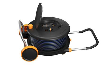 Fiskars drum met slang l 1 2 30m comfort