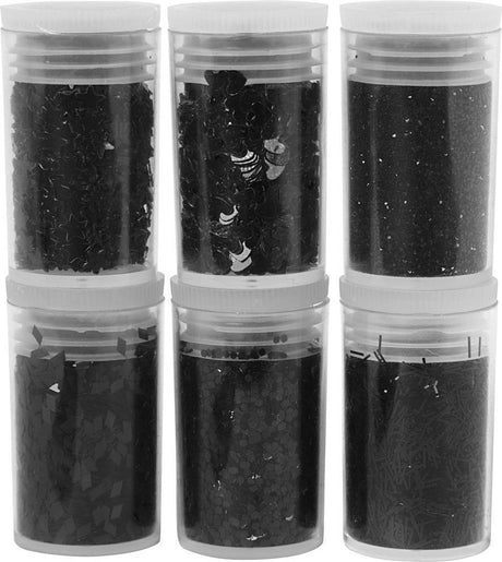 Kreativunternehmen https: www.cchobby.nl glitter-and-sequins-black-6x5-gr-1-doos