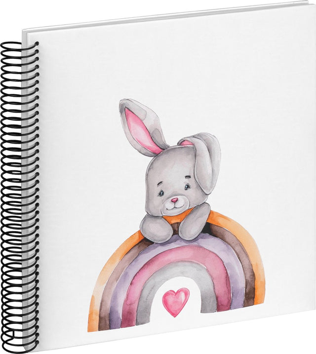 Walther sa-131 Hase Malin – Spiralalbum – Größe 25 x 25 cm – weißer Hase
