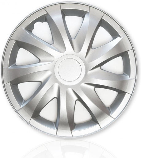 Nrm Draco – Radkappen – 15 Zoll, 4er-Set – Silber