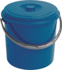 Curver blauer Eimer 12 l Volumen mit Deckel und Griff