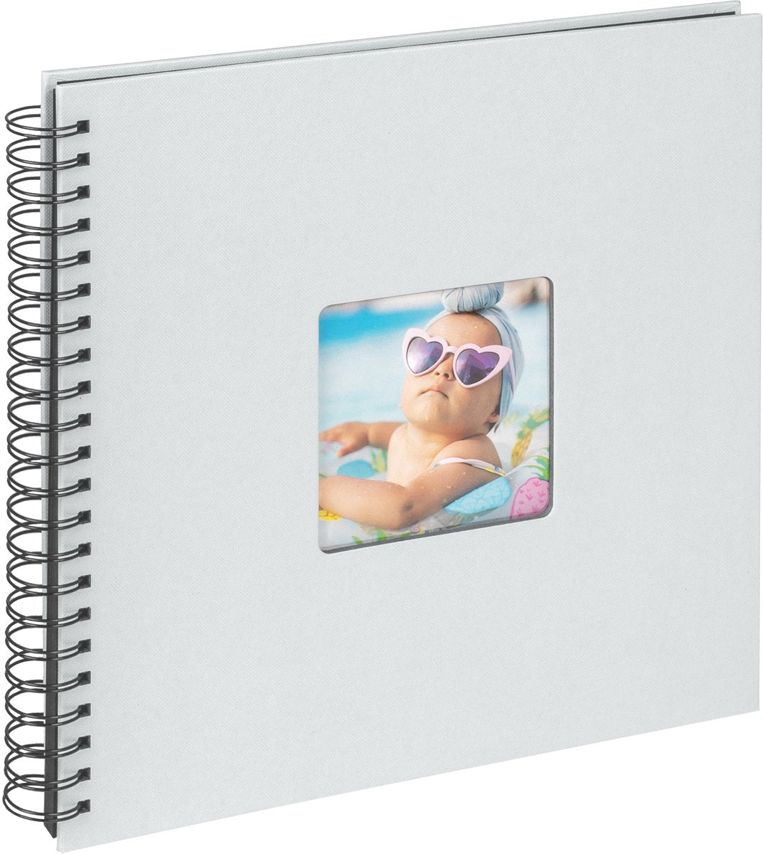 Walther SA-110-BL Fun Baby Selection - Spiralalbum - Größe 30 x 30 cm - Hellblau