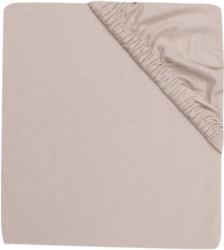 Jollein hoeslaken ledikant - 70 75x140 150cm - jersey - silk rose