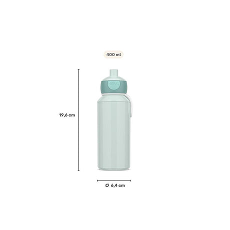 Mepal Pop-Up Trinkflasche 400ml Cool Mint