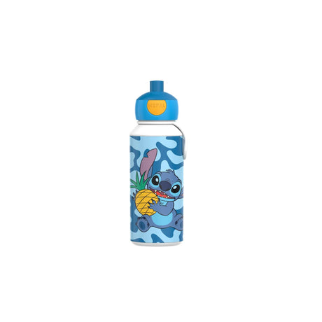 Mepal Pop-Up-Trinkflasche Campus – 400 ml – gut schließend – Trinkbecher für Kinder – Naht