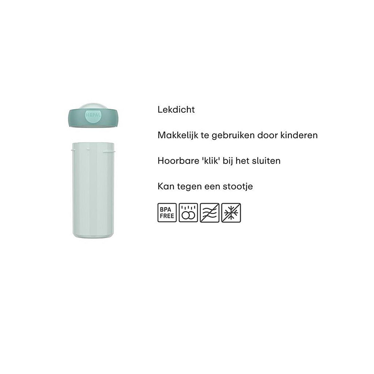 Mepal Schulbecher 300ml Cool Blue