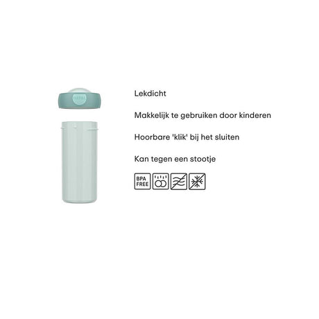 Mepal Schulbecher 300ml Cool Blue
