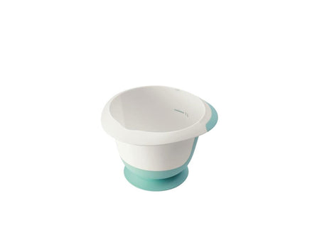 Keeper Rührschüssel 1,5l mit Saugnapf ã˜20x13cm weiß-aqua