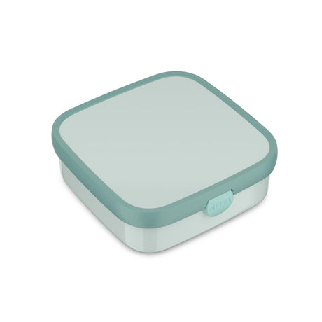 Mepal Bento-Lunchbox groß Campus – 1,25 l – inklusive 2 herausnehmbaren, auslaufsicheren Bento-Behältern Gabel – kühles Mint