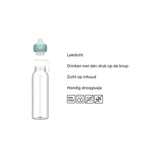 Mepal Trinkflasche Pop-Up Campus 500ml – kühles Mint
