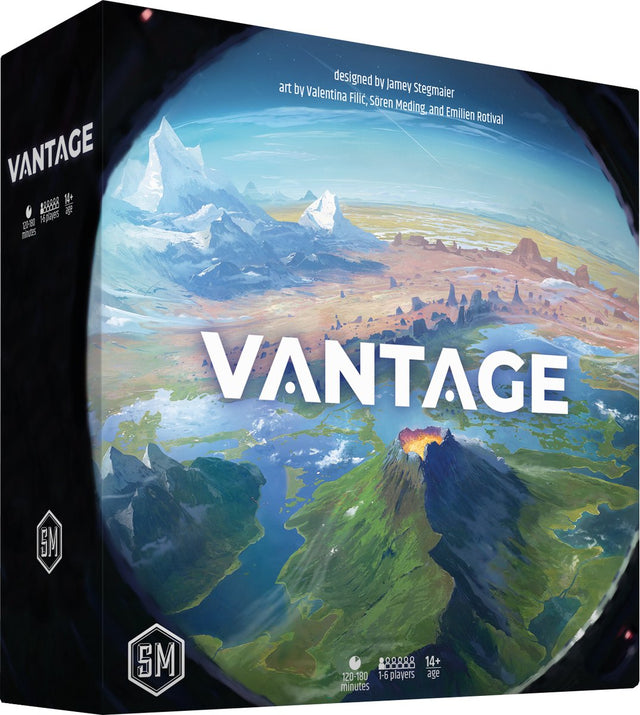 Stonemaier Games Vantage-Brettspiel – 1 bis 6 Spieler