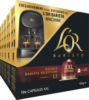 L'or Barista XXL Double Barista Selection Kaffeetassen – Intensität 13 13 – 5 x 10 Kapseln