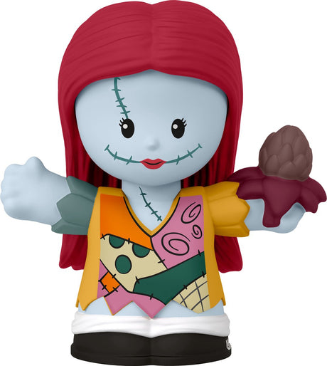 Mattel The Nightmare Before Christmas – Fisher-Price Little People Sammler-Minifiguren, 4er-Pack, 7 cm