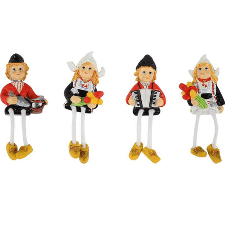 Volendammertje magneet met bungelbeentjes
