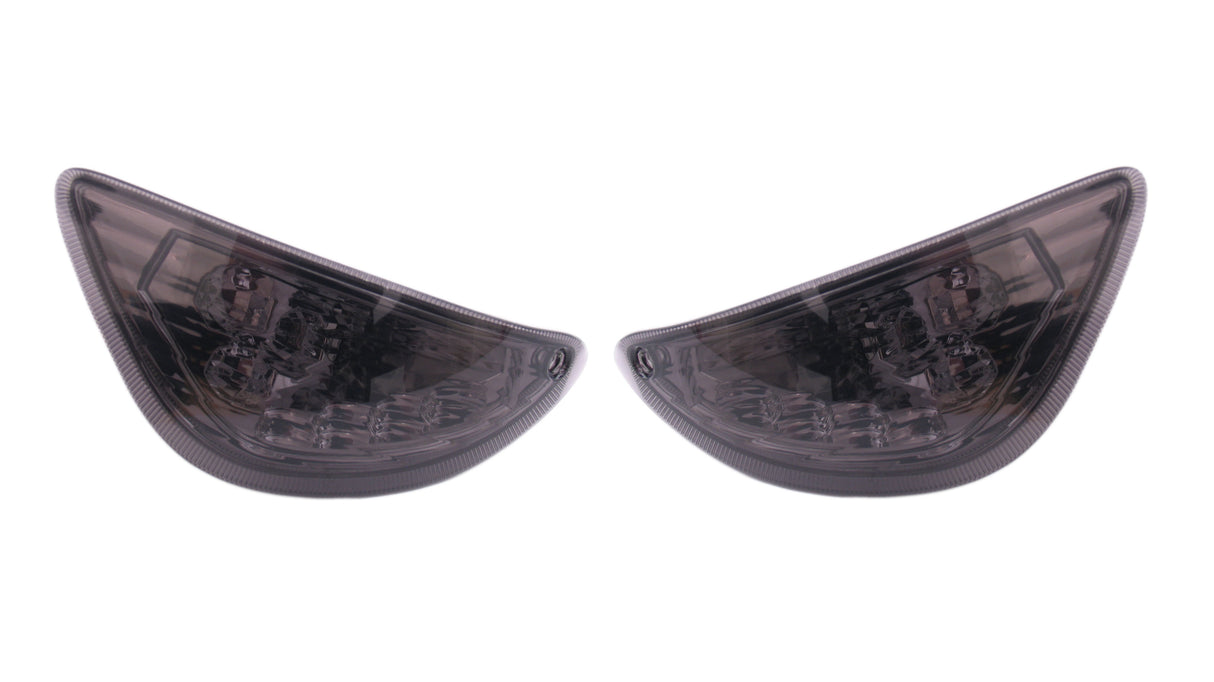 Kantenblitzlicht -Set Vespa LX -50 125 150 Blackline LED - Links und rechts hinten