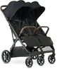 Deryan rolo x2 xl v2 duo buggy - compacte dubbele buggy - zwart