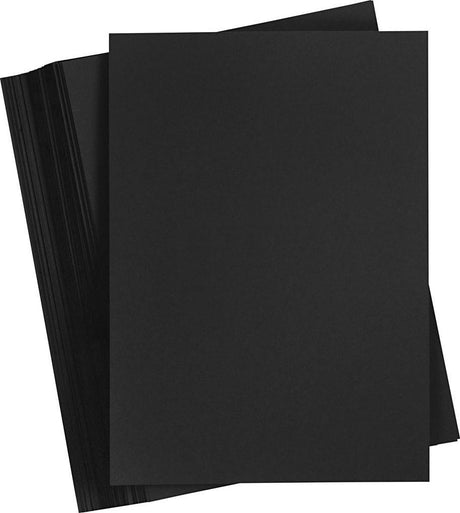 Kreativunternehmen https: www.cchobby.nl coloured-cardboard-a5-sheet-148x210-mm-200-gr-black-100-sheet-1-box