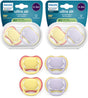 Philips avent ultra air – ademend en lichtgewicht fopspeen (0-6 mnd) – 4 stuks - scf087 20