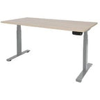 Bureau dextro plus lindberg eiken 25mm aluminium 200 x 80 cm