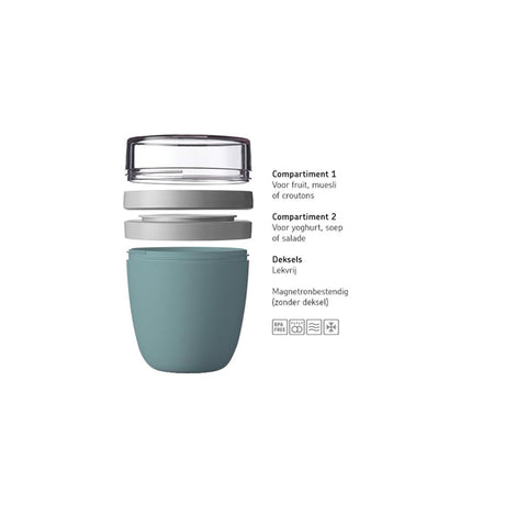 Mepal Lunchpot Ellipse Vivid Mauve