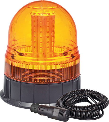 Amio led zwaailicht noodverlichting met magneet 80led 12 24v oranje