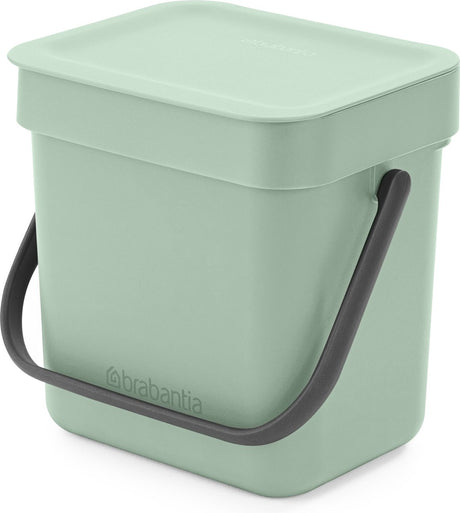 Brabantia Sort Go Arbeitsabfallbehälter – 3 Liter – Jadegrün