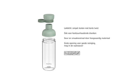 Mepal Trinkflasche Vita 500ml - Nordic Black