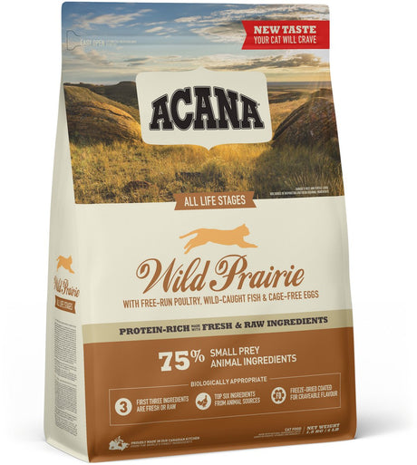 Acana – wilde Präriekatze aller Lebensstadien – Katzenfutter – 1,8 kg